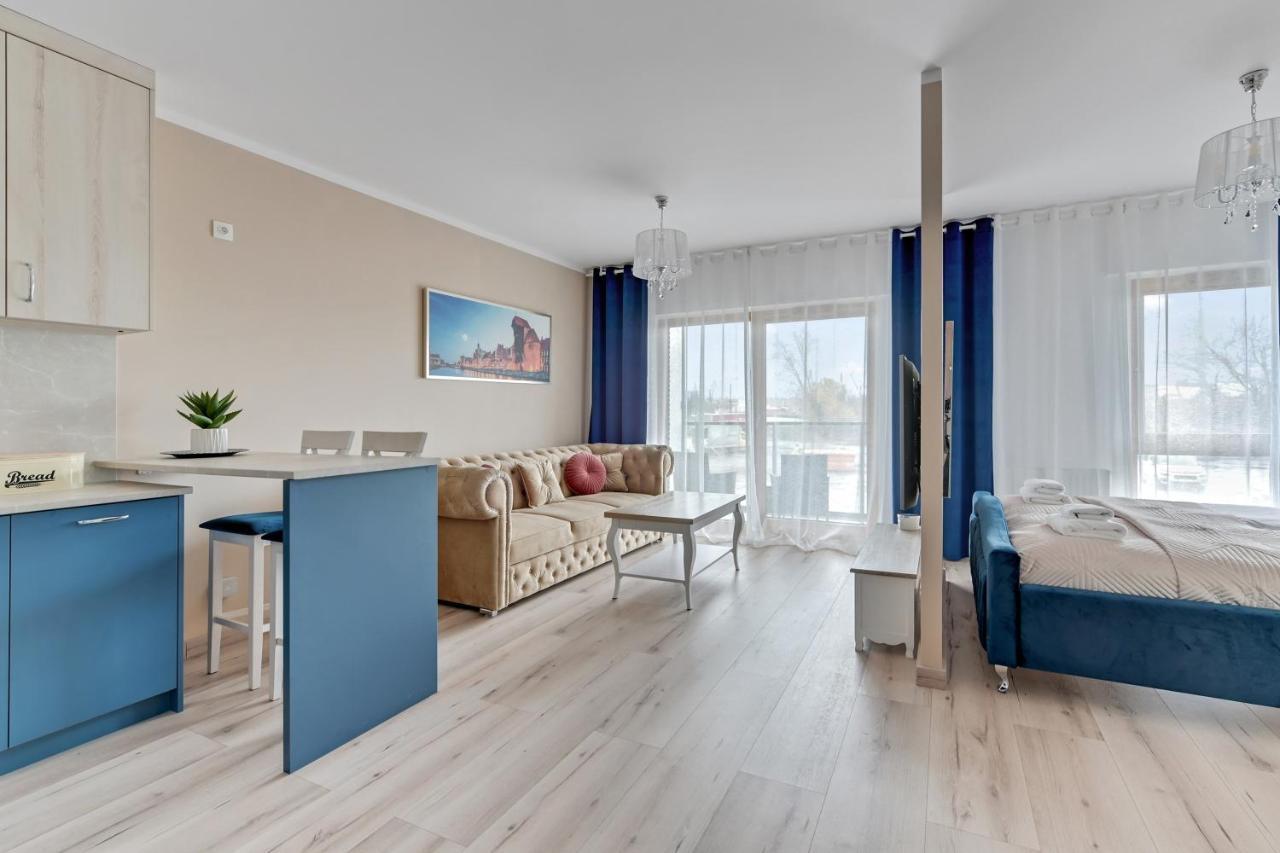 Nadmotlawie Riverside - Gym & Free Parking By Downtown Apartments Gdansk Exterior foto