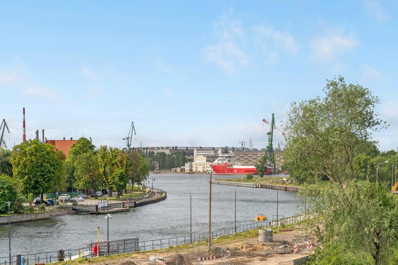 Nadmotlawie Riverside - Gym & Free Parking By Downtown Apartments Gdansk Exterior foto