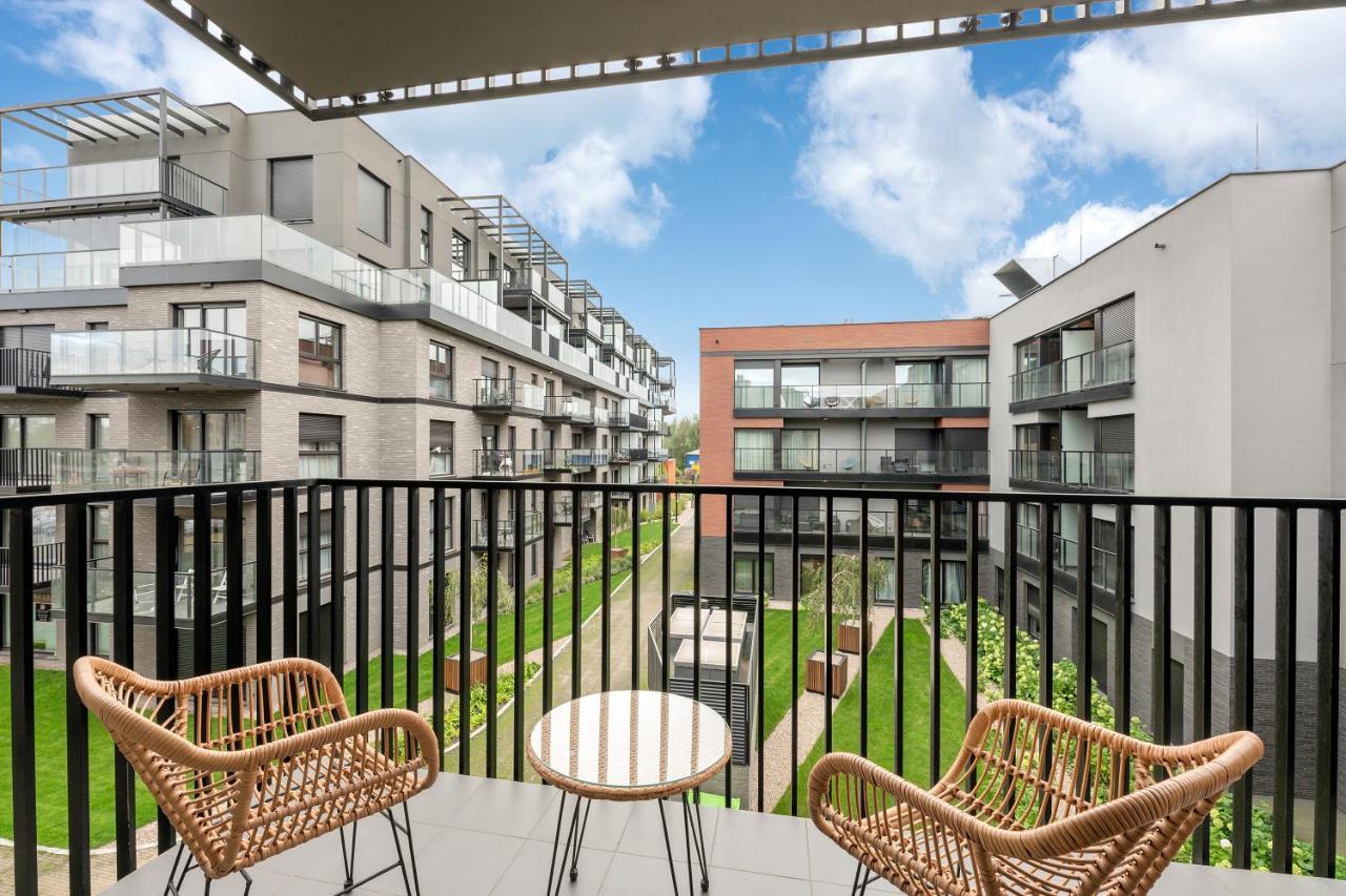 Nadmotlawie Riverside - Gym & Free Parking By Downtown Apartments Gdansk Exterior foto