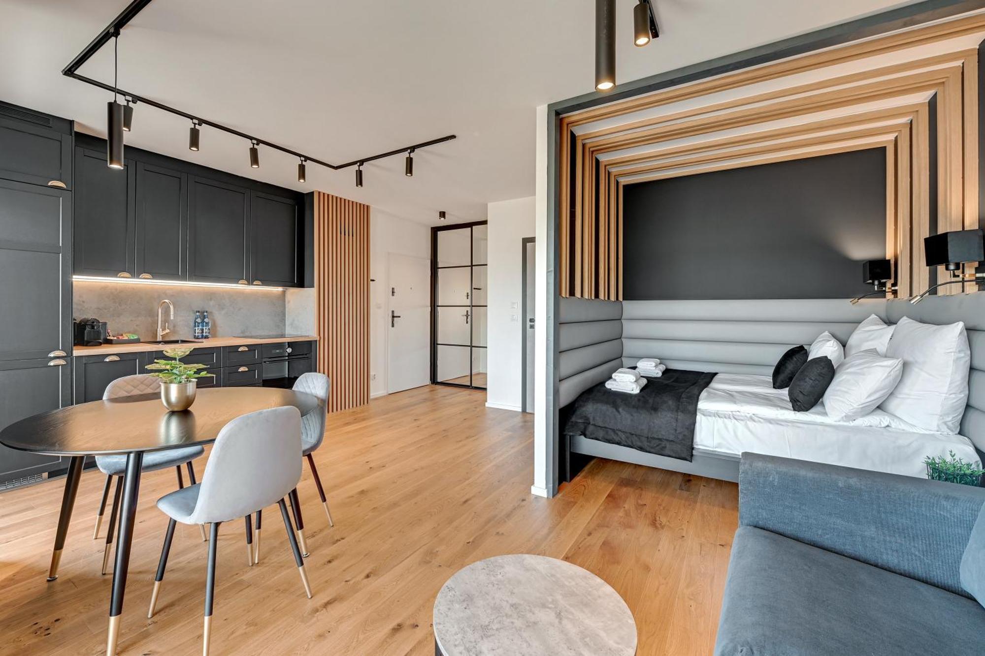 Nadmotlawie Riverside - Gym & Free Parking By Downtown Apartments Gdansk Exterior foto